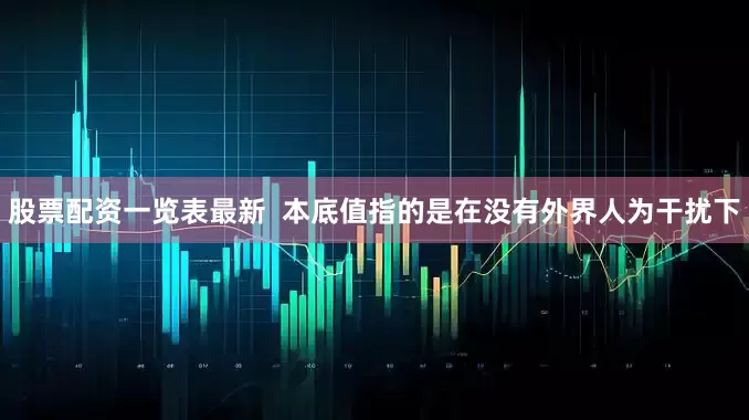 股票配资一览表最新  本底值指的是在没有外界人为干扰下