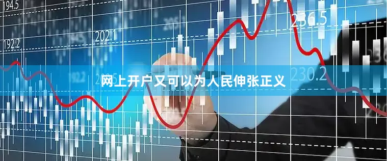 网上开户又可以为人民伸张正义